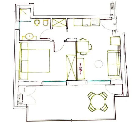 Near With Pool Access דירה